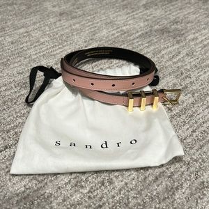 Used Sandro Ariane Belt (pink)
